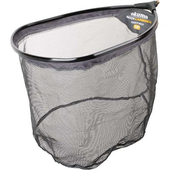 Подсачек OKUMA Match Carbonite Net 3mm Rubber Mesh 18'' 54182