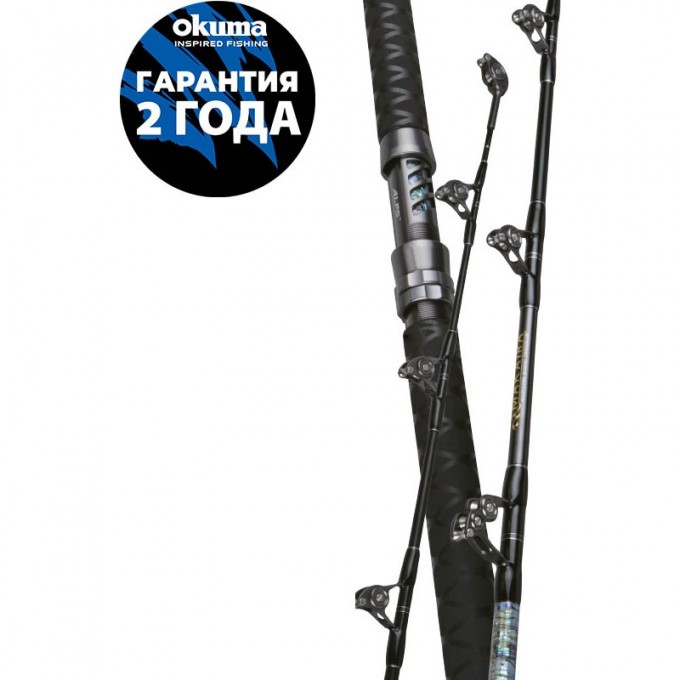 Удилище OKUMA Makaira Trolling 5'8'' 30lbs 1sec Straight Butt MAK-TR-581-30S